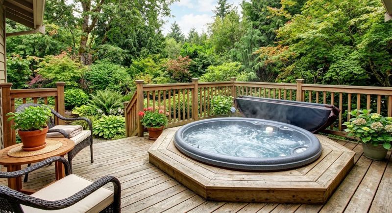 Hot Tub Deck Construction in Redmond, WA