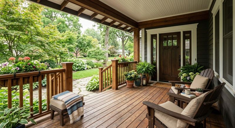 Porch Construction in Redmond, WA