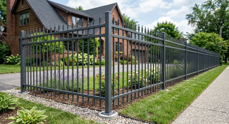 Steel Fence Replacement in Des Moines, IA