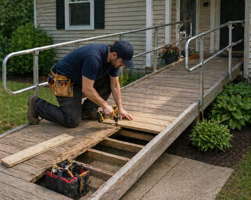 Accessible Ramp Installation in Conroe, TX