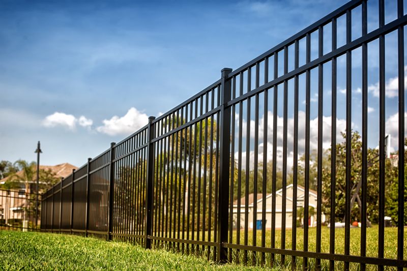 Aluminum Fence Construction in Pearland, TX