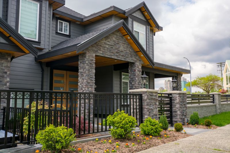 Black Metal Fence Installation in Kansas City, MO