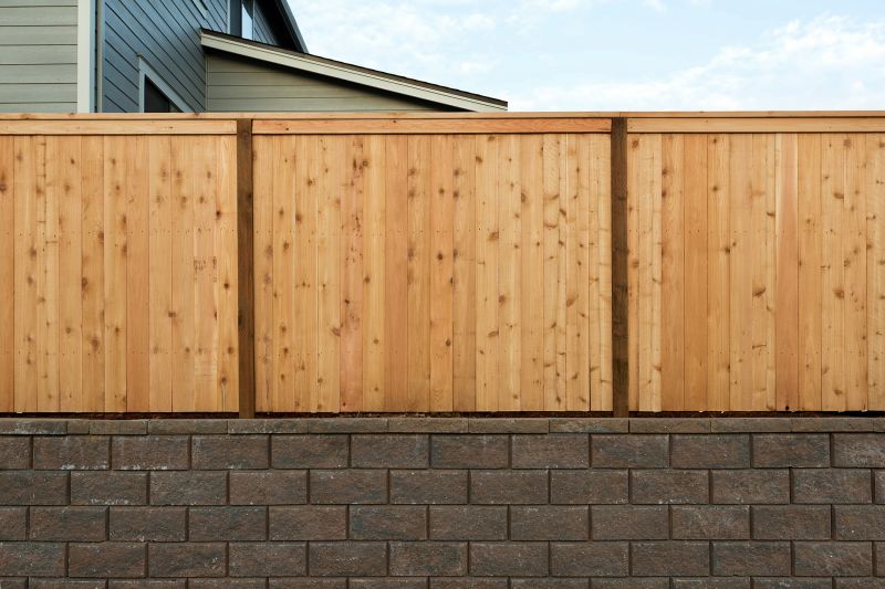 Cedar Fence Replacement in Pearland, TX