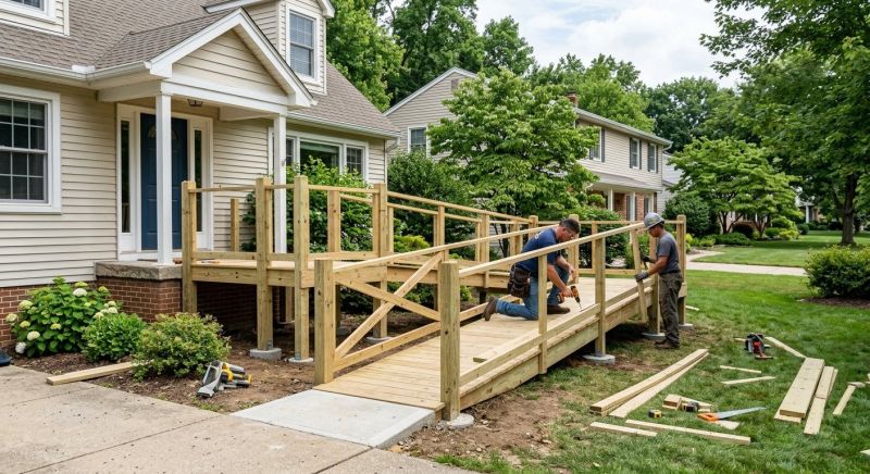 Church Ramp Installation in Wilmington, NC