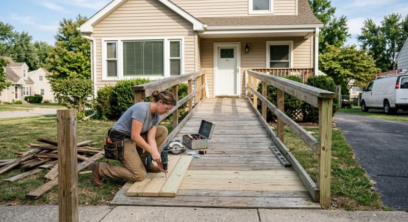 Church Ramp Installation in Conroe, TX
