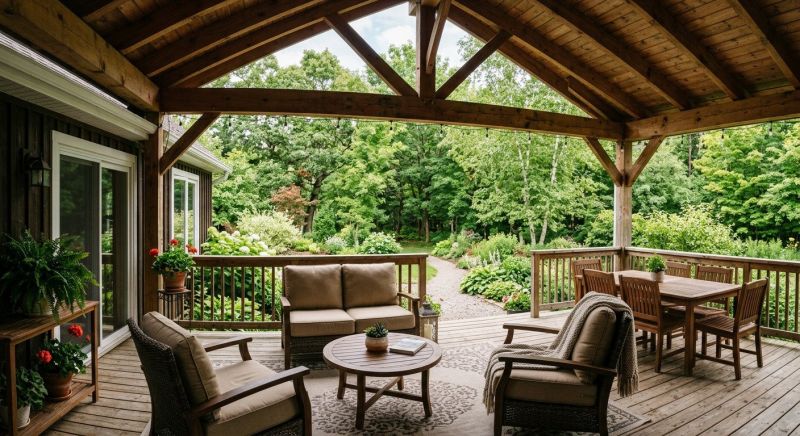 Covered Deck Installation in Boston, MA