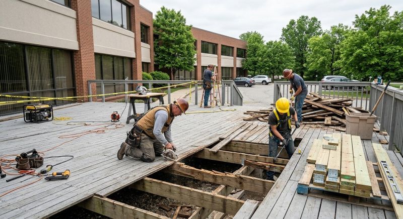 Deck Beam Repair in Seattle, WA