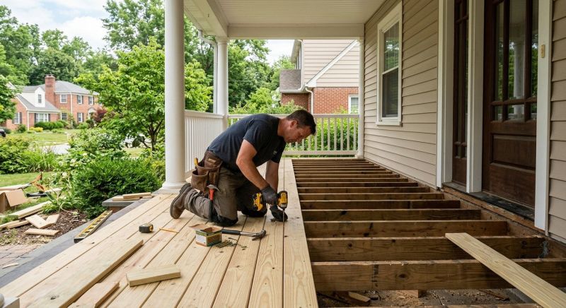 Deck Floor Replacement in Seattle, WA