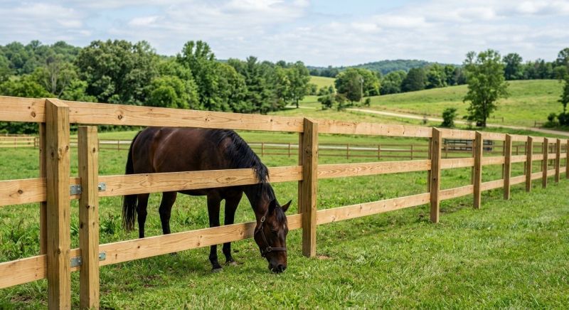 Equine Fence Installation in Sacramento, CA