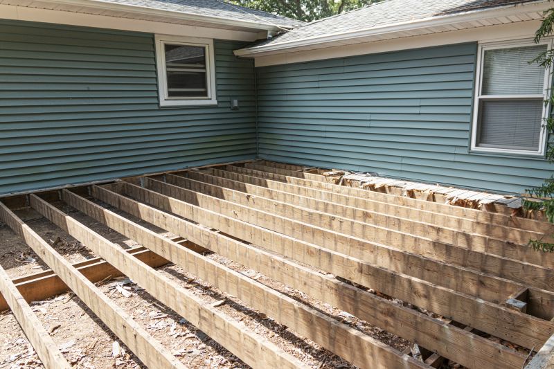 Front Deck Construction in Worcester, MA