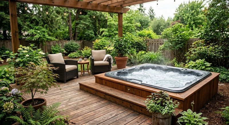 Hot Tub Deck Installation in Norwalk, CT