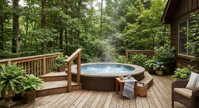 Hot Tub Deck Installation in Fairfield County, CT