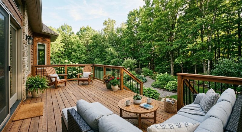 Pine Deck Installation in Norwalk, CT
