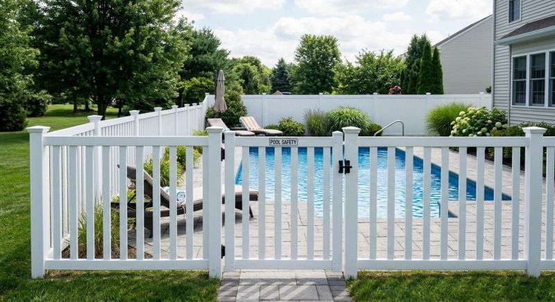 Pvc Pool Fence Installation in Grand Rapids, MI