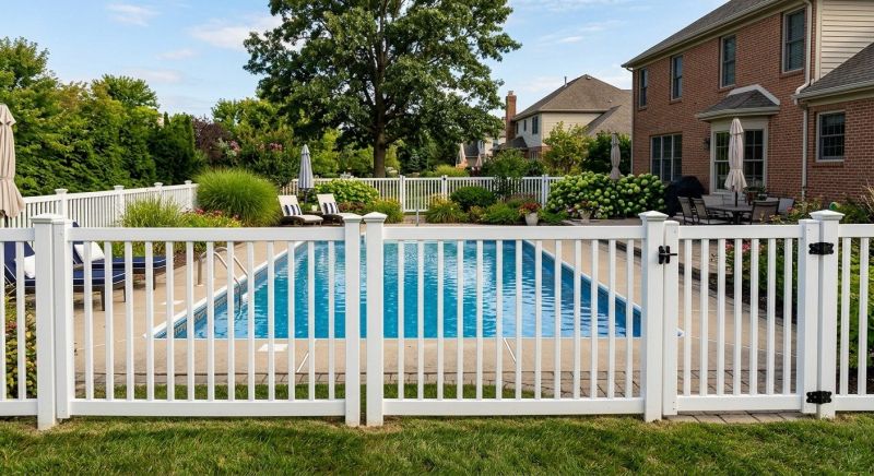 Pvc Pool Fence Installation in Alpharetta, GA