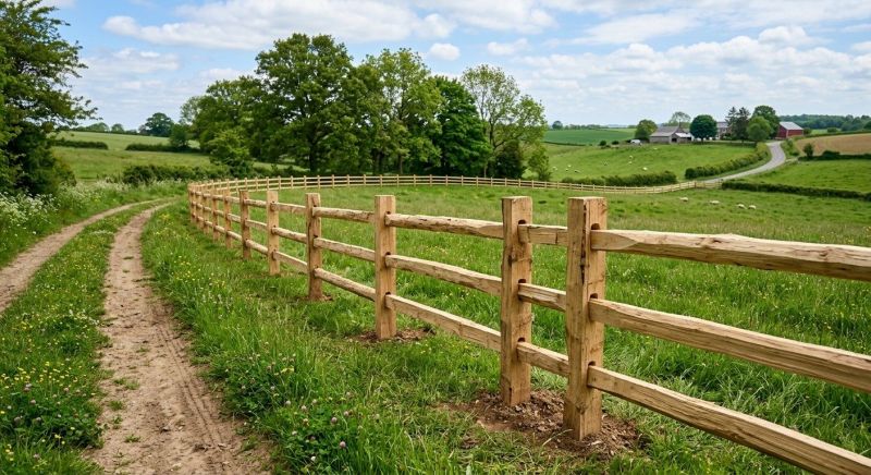 Rail Fence Installation in Sacramento, CA