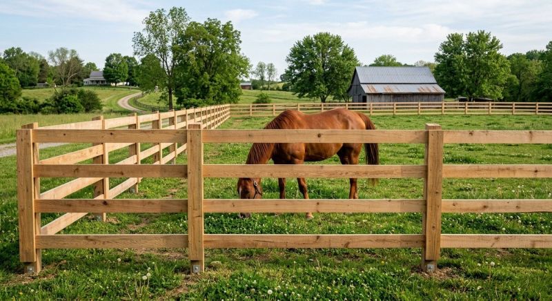 Ranch Fence Replacement in Sacramento, CA