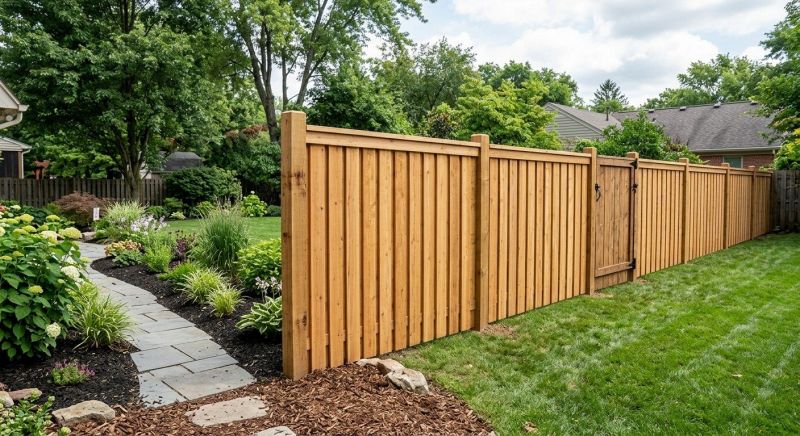 Rustic Fence Installation in Sacramento, CA