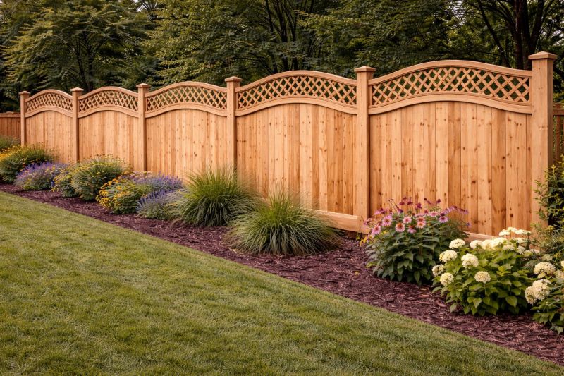 Scalloped Fence Installation in Pearland, TX