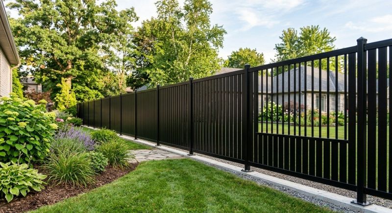 Steel Fence Installation in Grand Rapids, MI