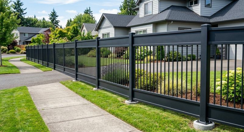 Steel Fence Replacement in Pearland, TX