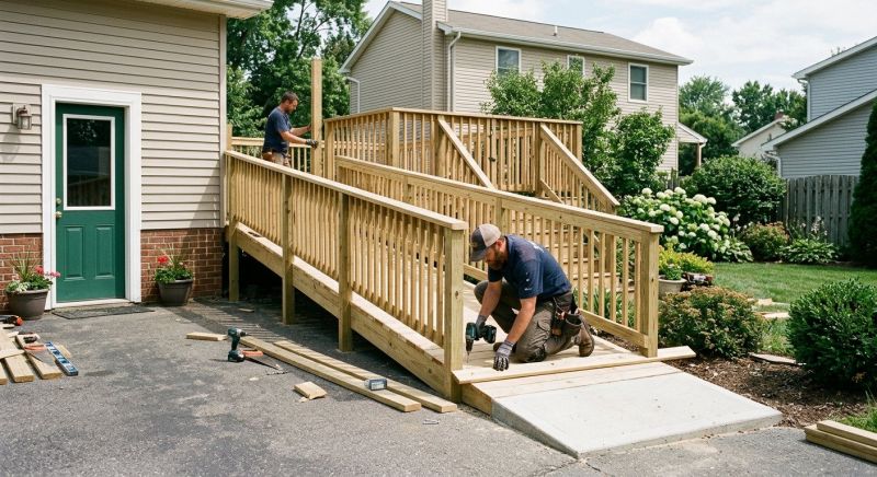 Wheelchair Ramp Construction in Kansas City, KS