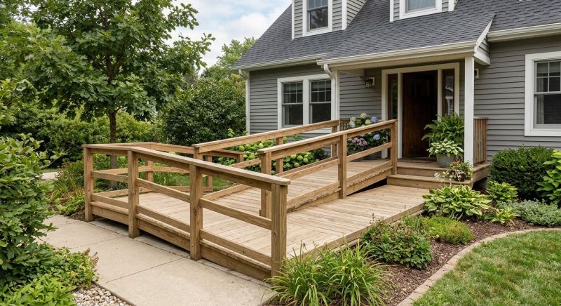 Wheelchair Ramp Installation in Wilmington, NC