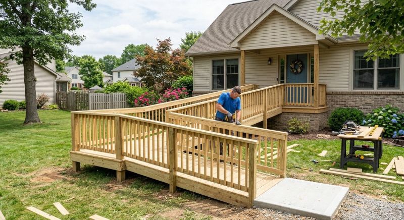 Wheelchair Ramp Replacement in Kansas City, KS
