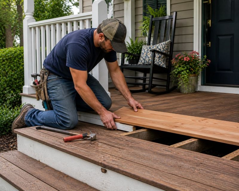 Wood Deck Repair in Redmond, WA