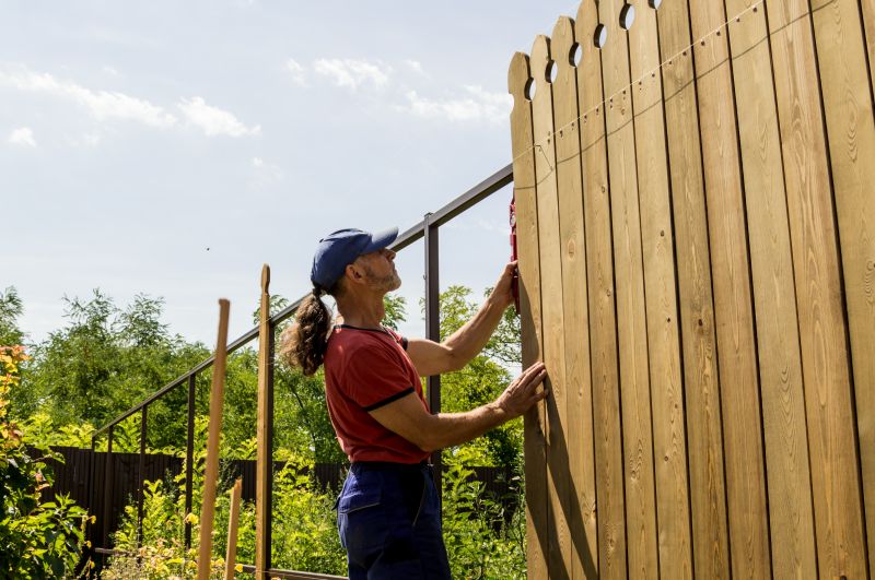 Wood Fence Construction in Roseville, CA