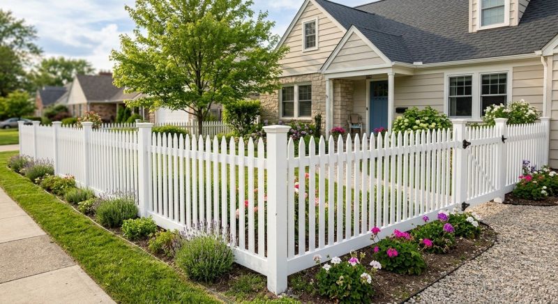 Wood Picket Fence Installation in Roseville, CA