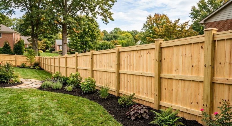 Wood Picket Fence Installation in Sacramento, CA